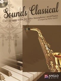 Sounds Classical - Alto Saxophone published by Anglo (Book & CD)